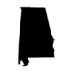 Alabama state graphic | Counterweight Blue